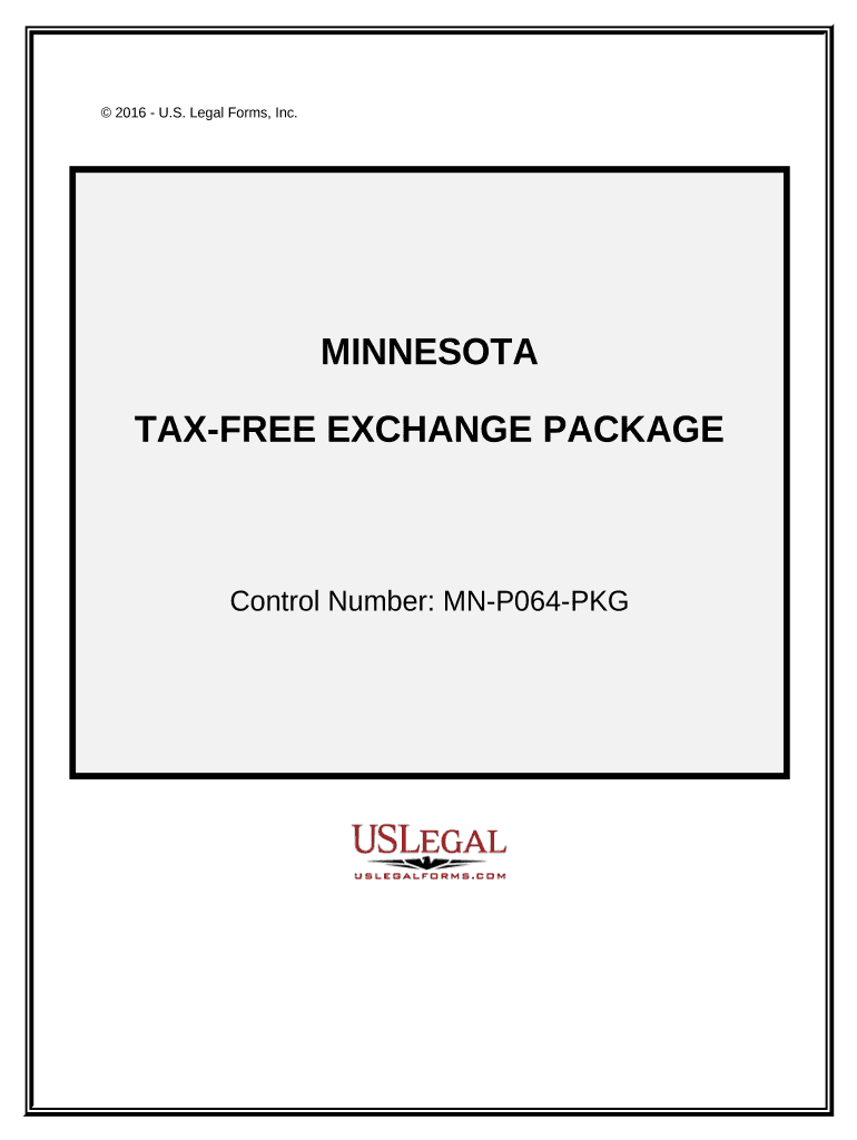 Tax Exchange Package Minnesota  Form