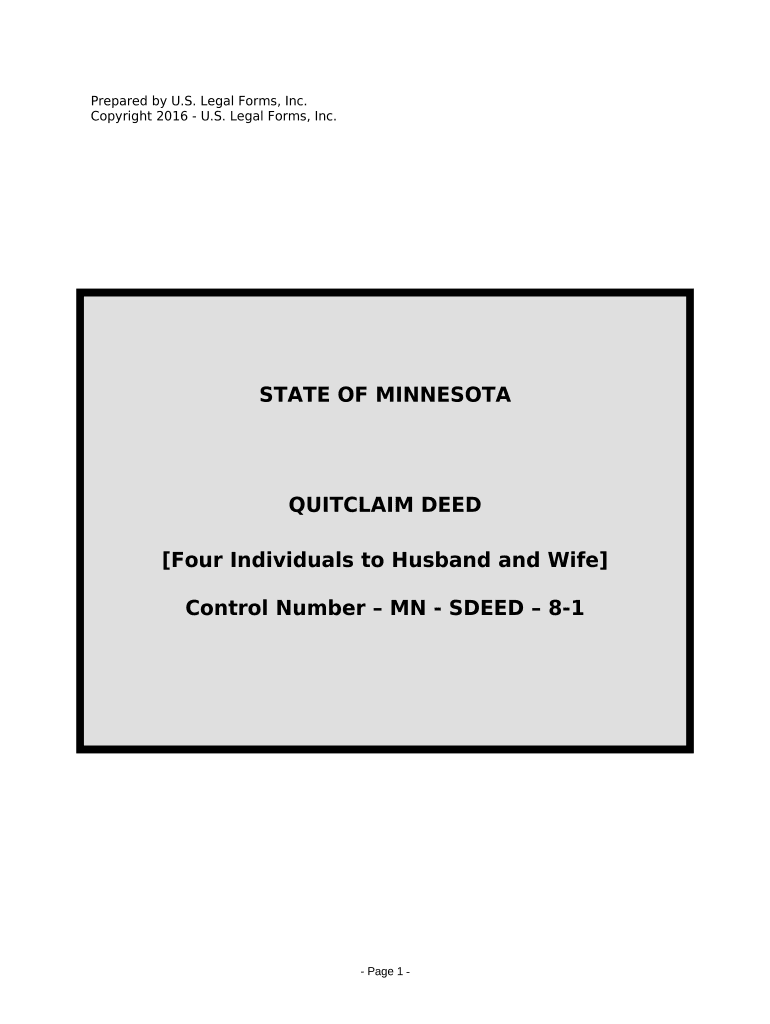 Mn Quitclaim  Form