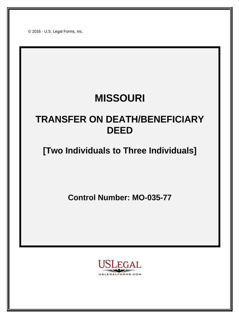 Missouri Tod  Form