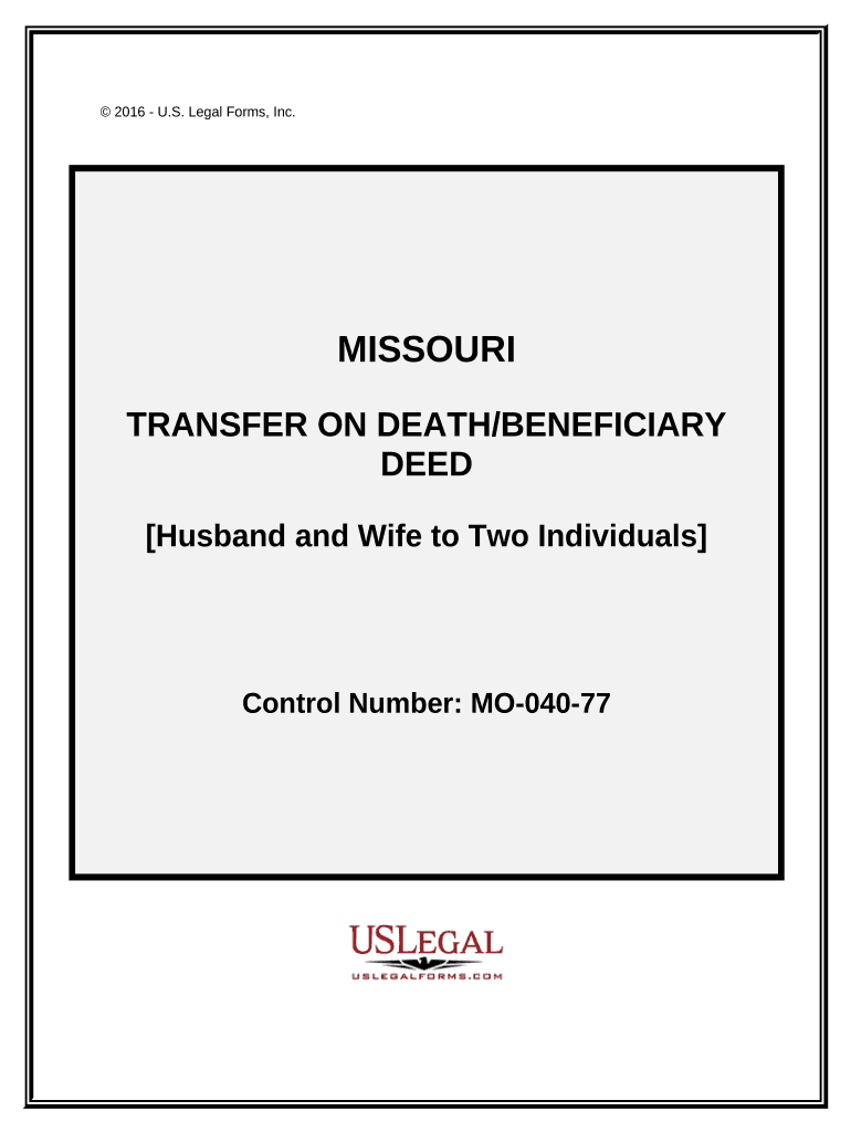 Mo Deed Beneficiary  Form