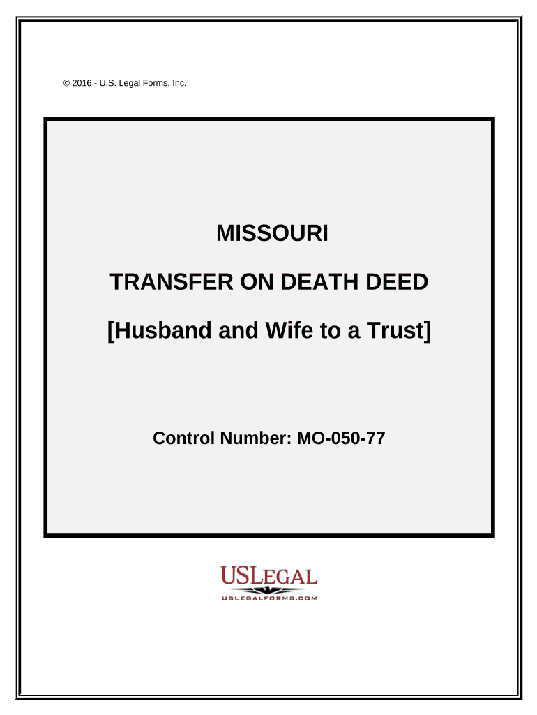 Missouri Tod Form