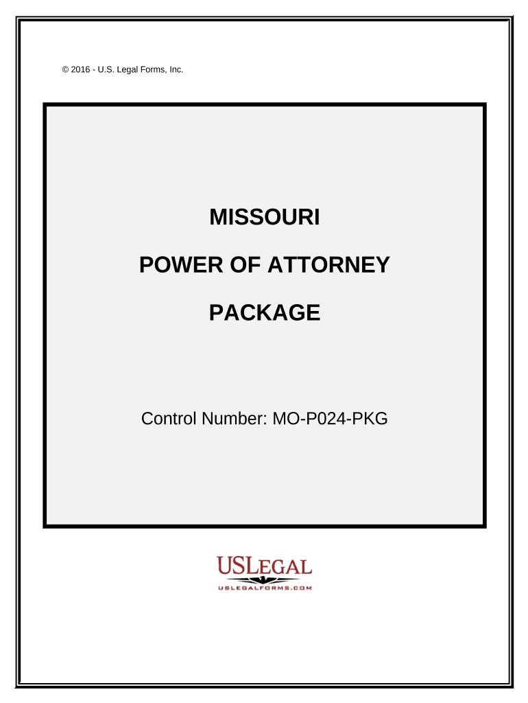 Missouri Attorney Form