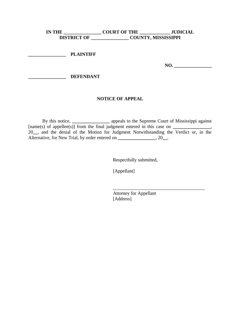 Ms Supreme Court  Form