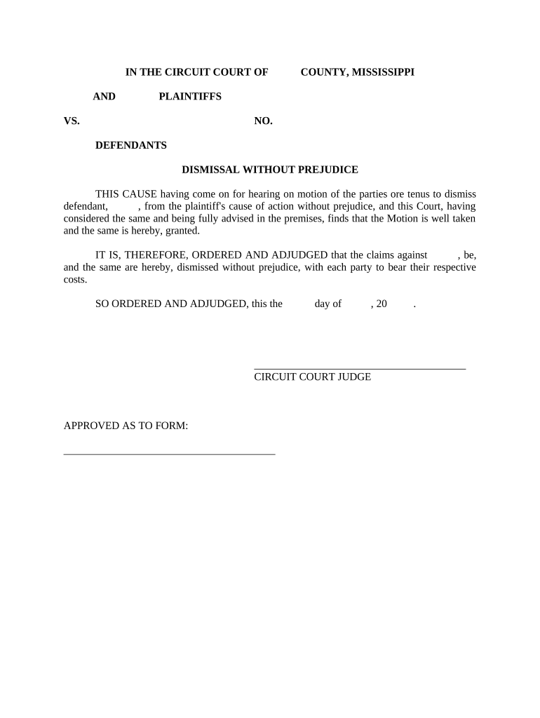 Substituting Counsel Order  Form
