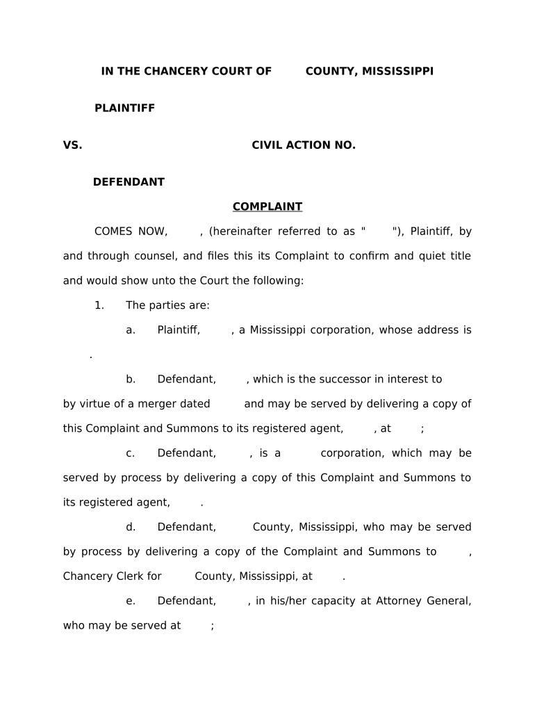 Mississippi Tax Sales  Form