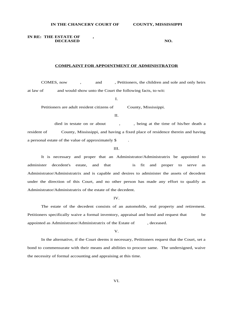 Appointment Administrator  Form