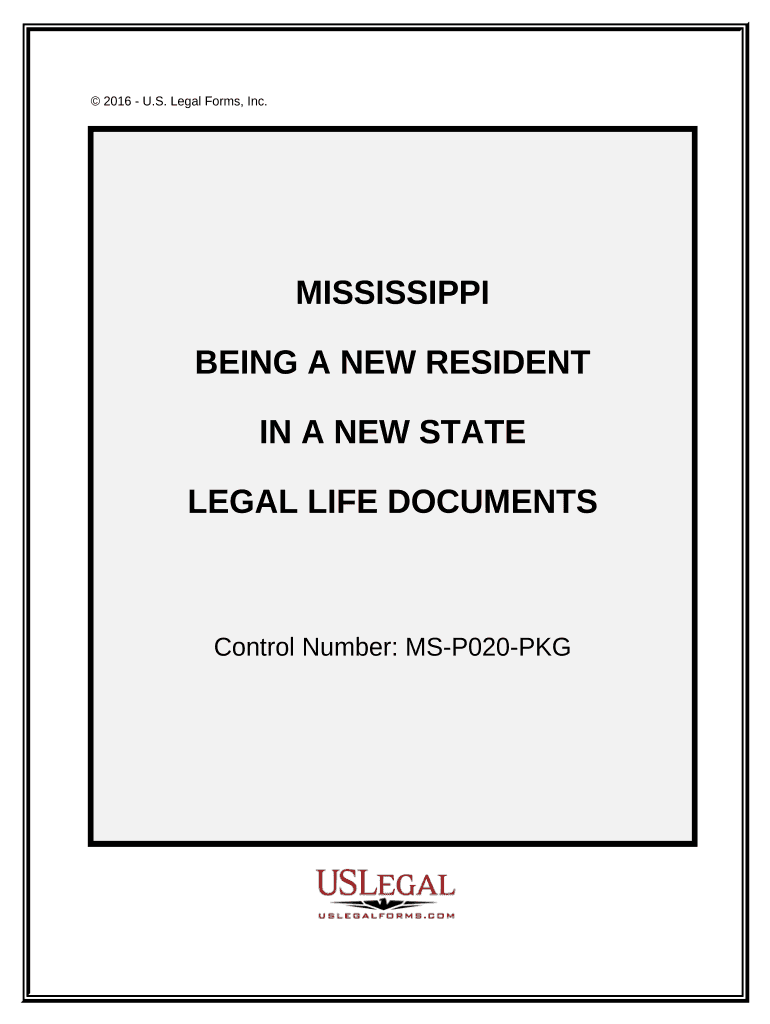 How to Become a Mississippi Resident  Form
