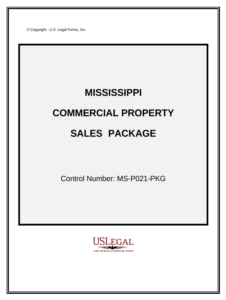 Commercial Property Sales Package Mississippi  Form
