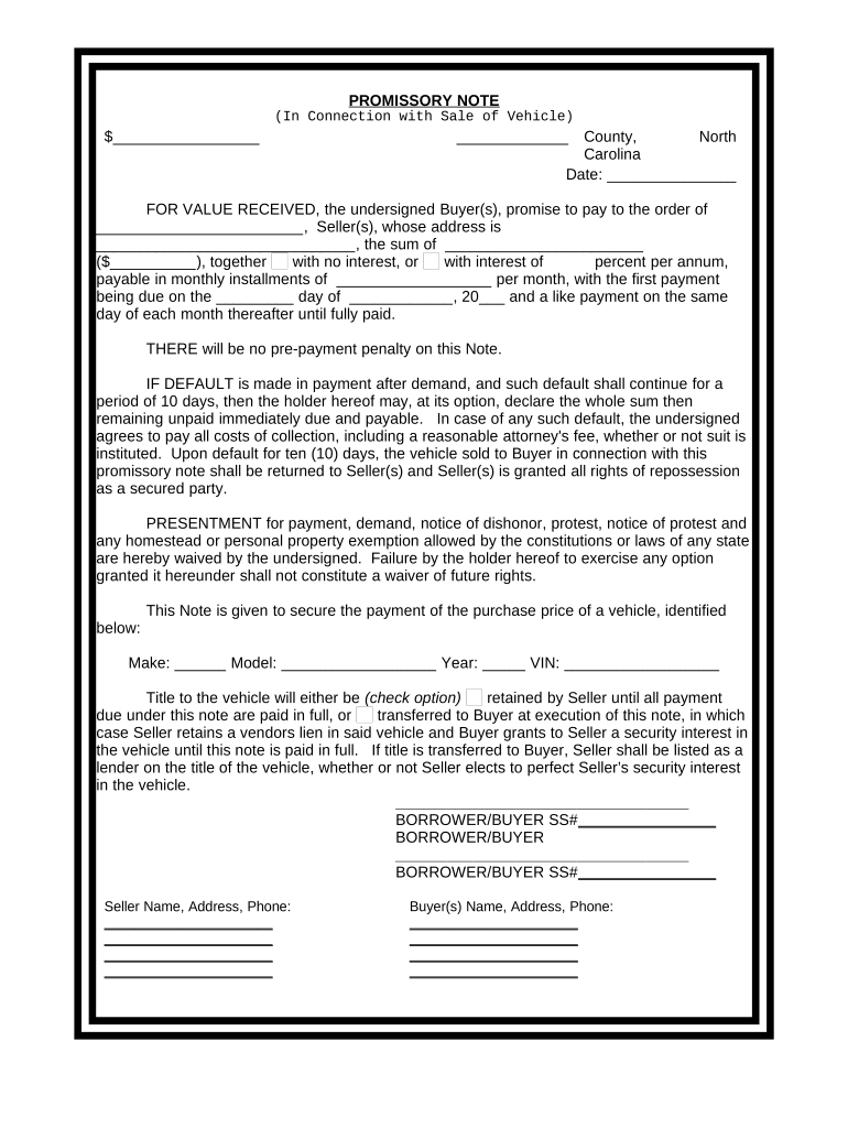 promissory-note-in-connection-with-sale-of-vehicle-or-automobile-north