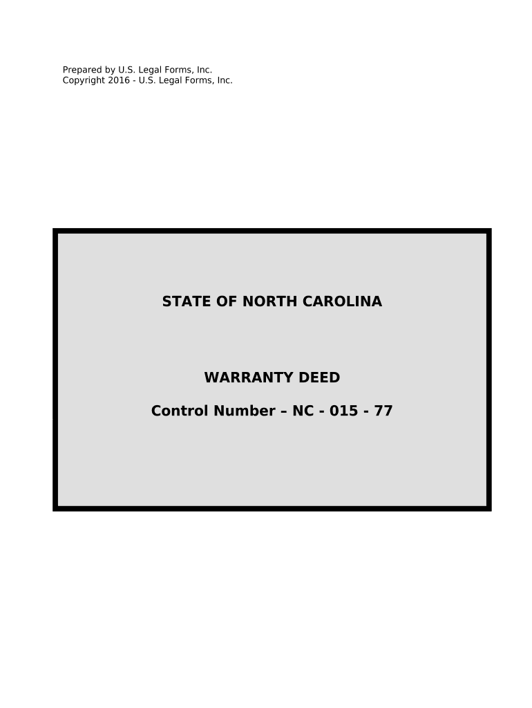 Nc Warranty General  Form
