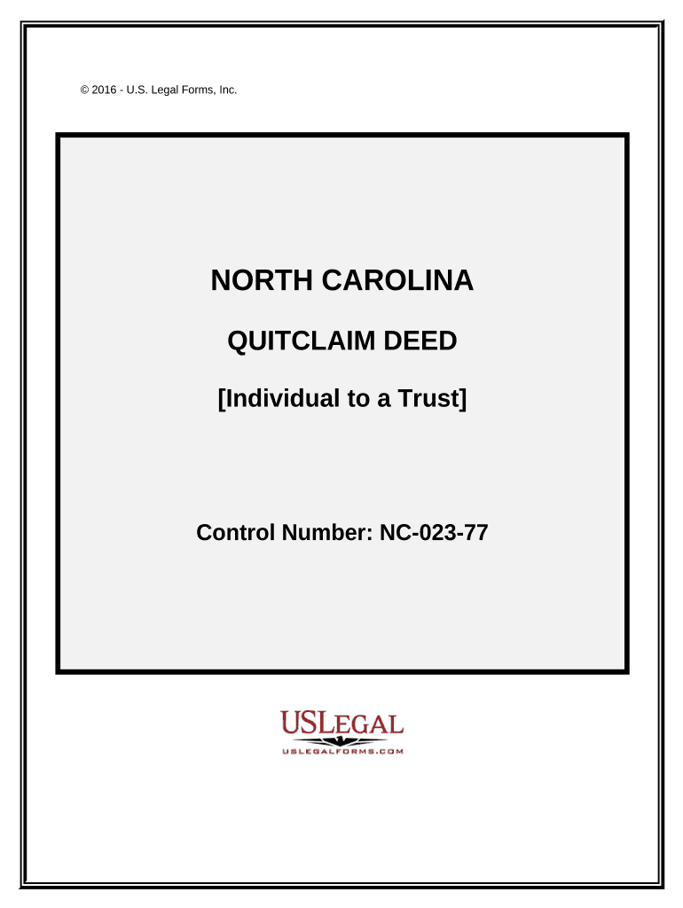 North Carolina Trust  Form