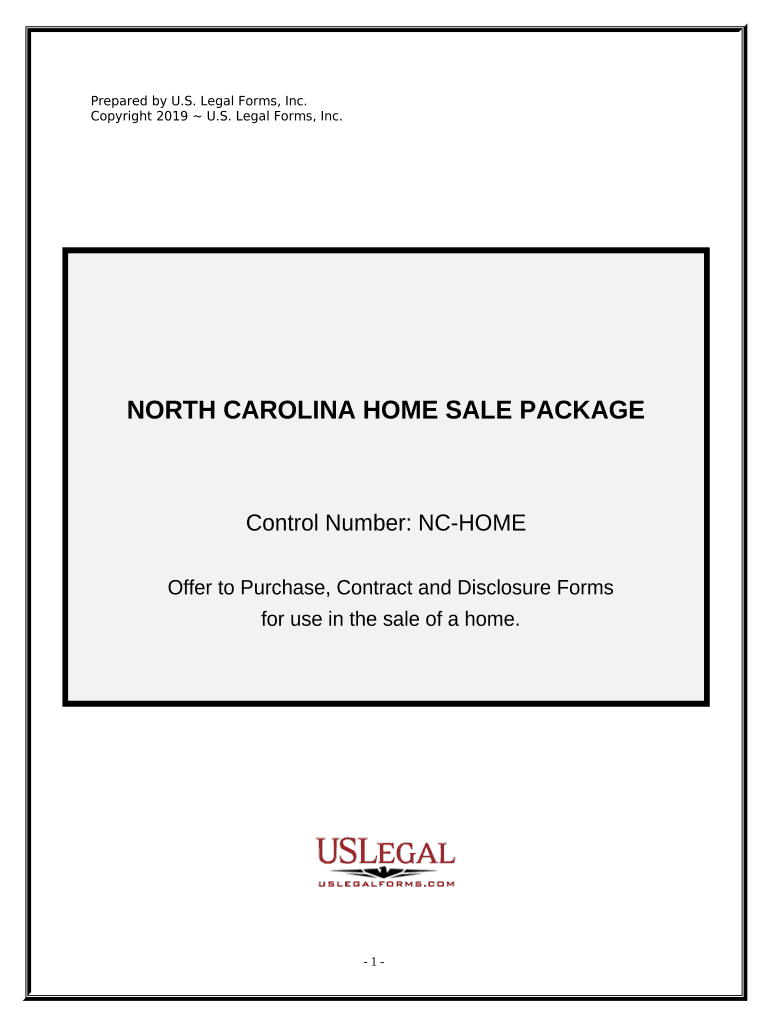 Real Estate Home Sales Package with Offer to Purchase, Contract of Sale, Disclosure Statements and More for Residential House No  Form