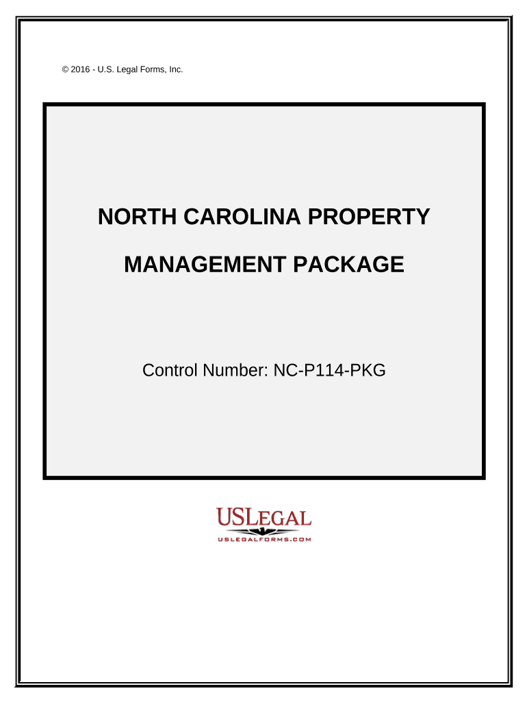 North Carolina Property  Form