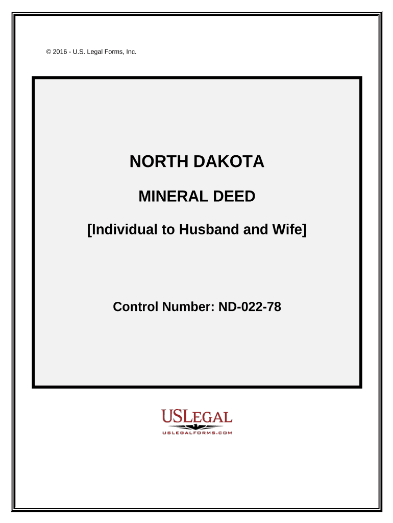 Mineral Deed Form
