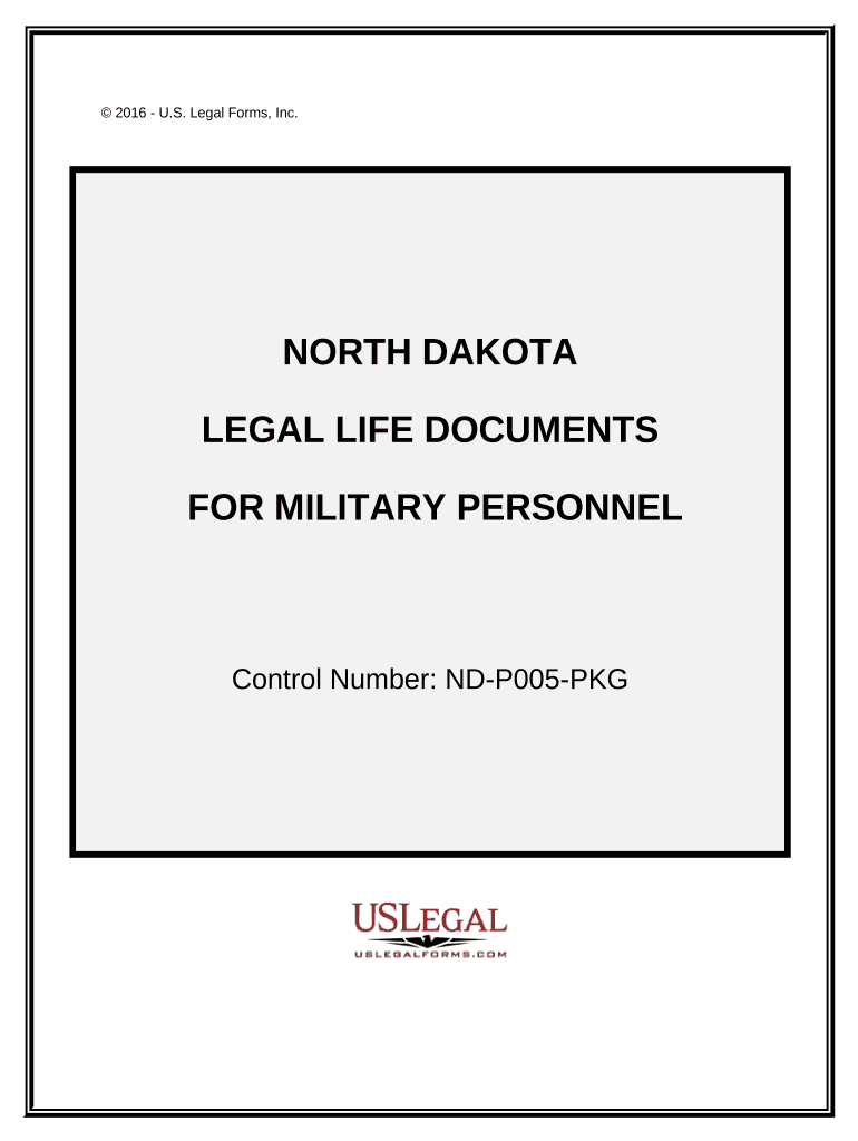 North Dakota Legal  Form