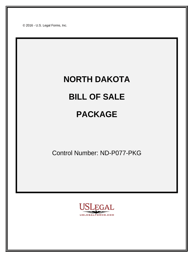 Nd Bill Sale  Form