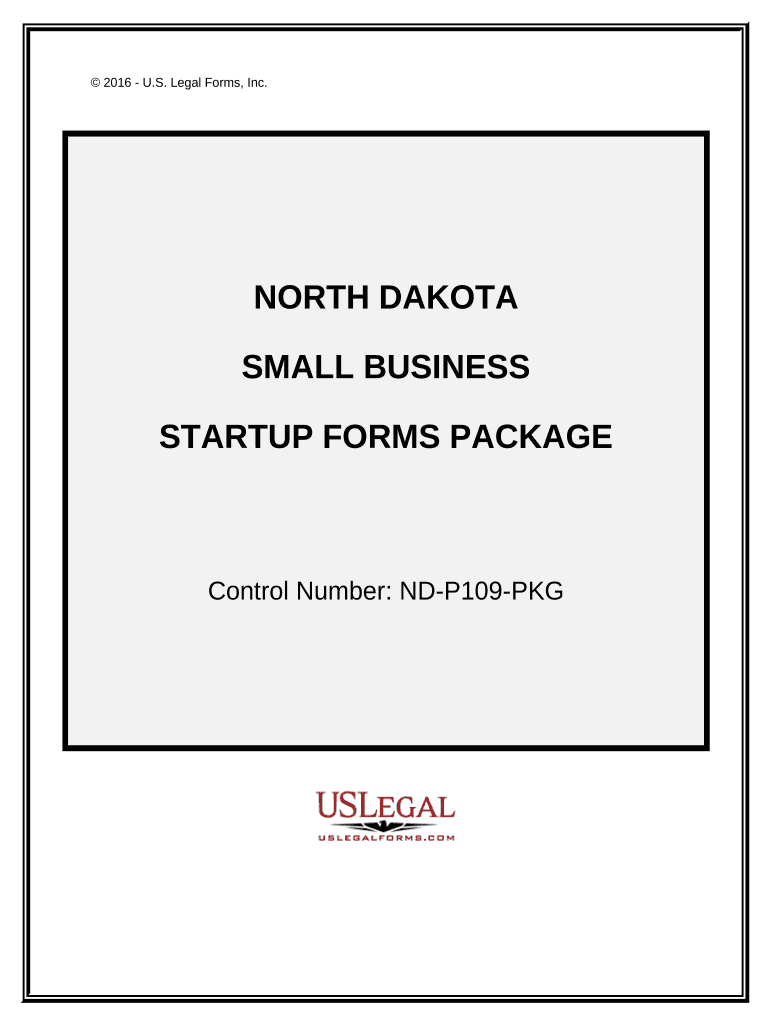 North Dakota Business  Form