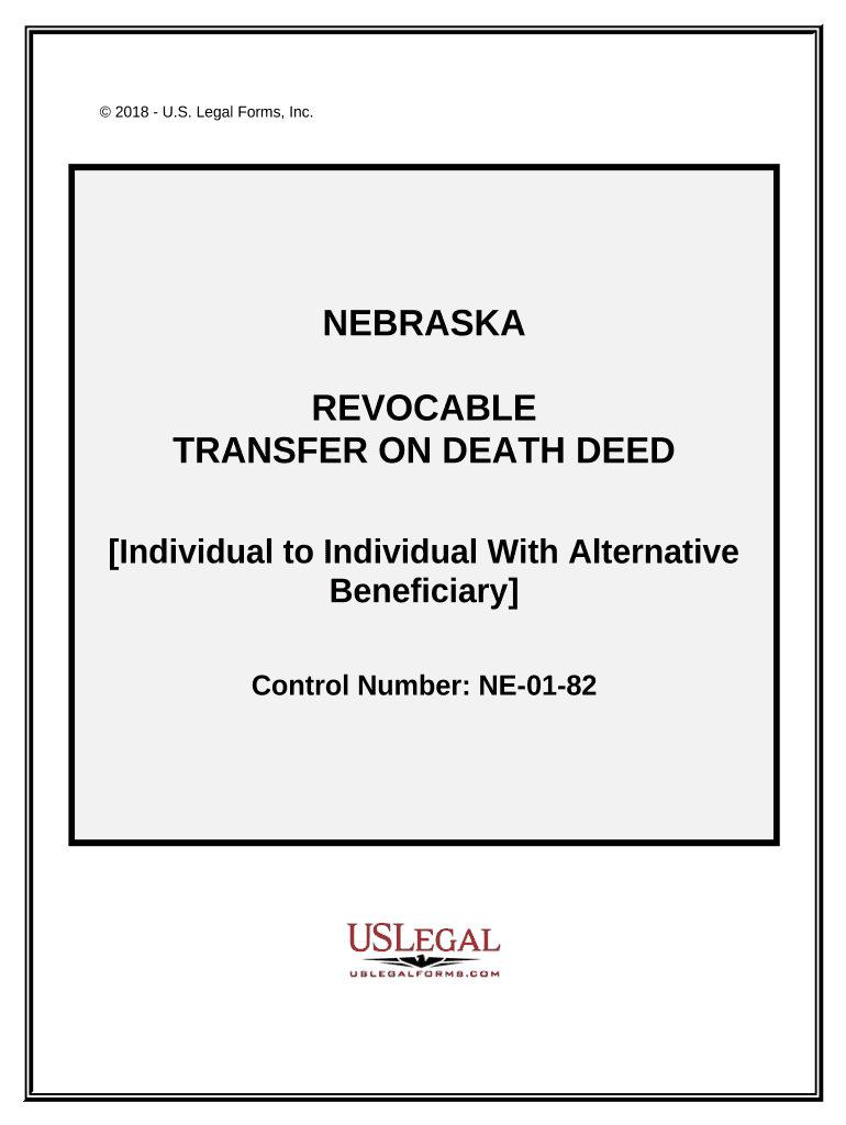 Fill and Sign the Nebraska Transfer Death Form