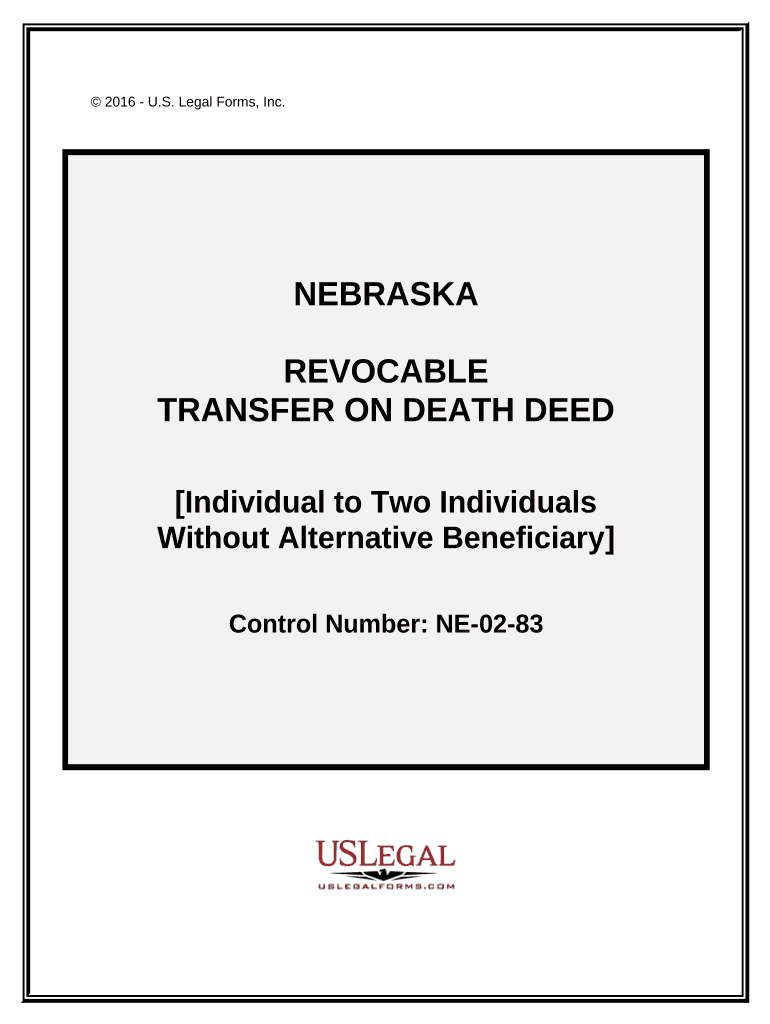 Transfer Death Revocable  Form
