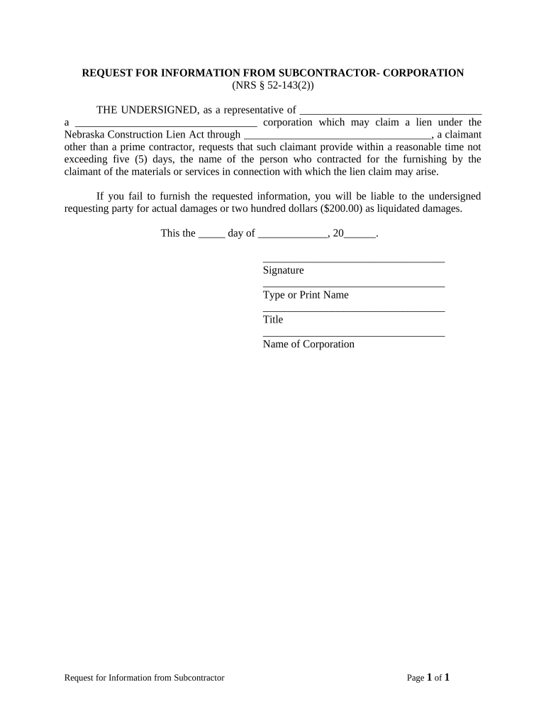 Ne Llc Company  Form