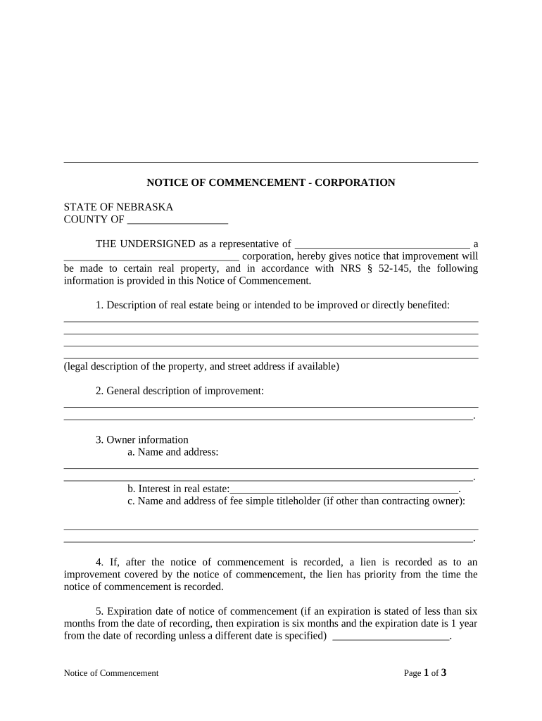 Ne Notice  Form