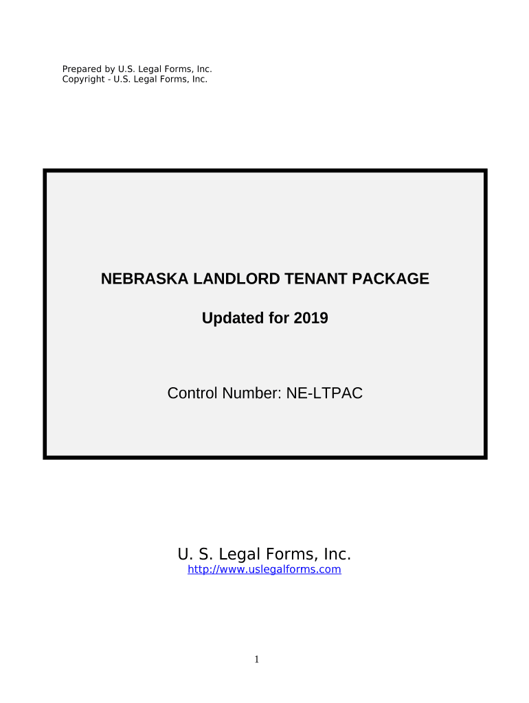 Nebraska Tenant  Form