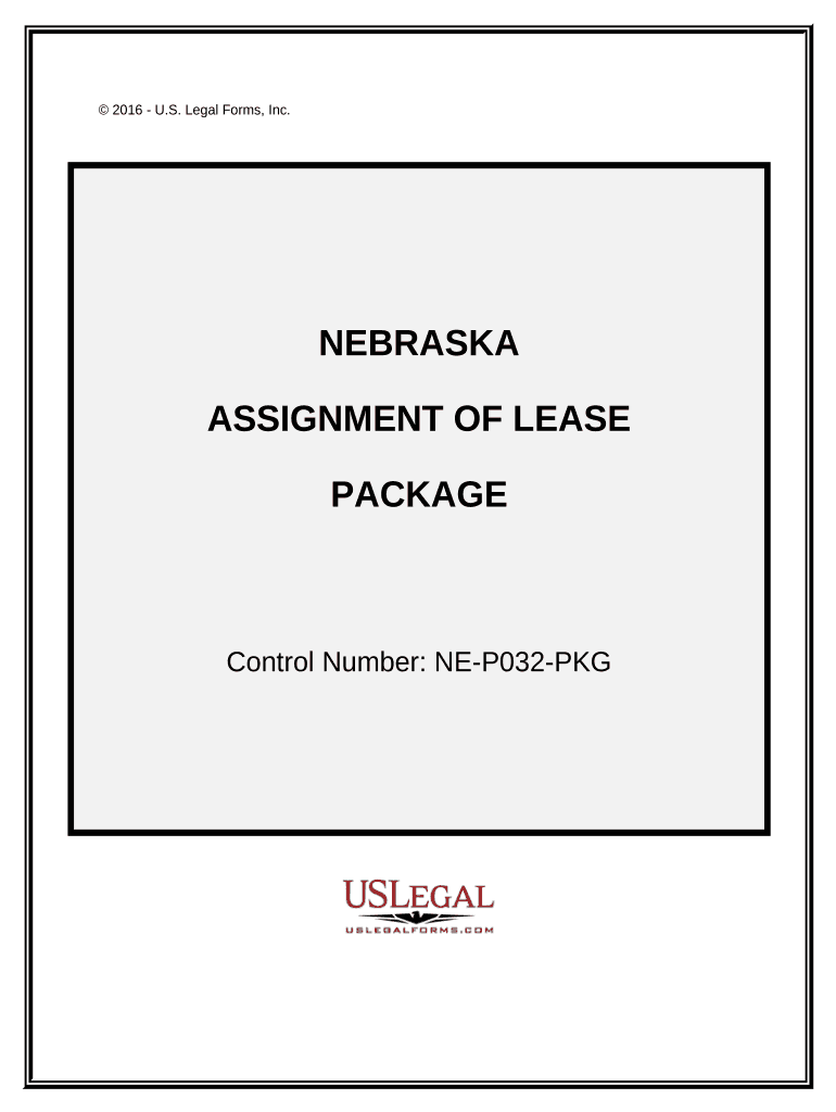Assignment of Lease Package Nebraska  Form