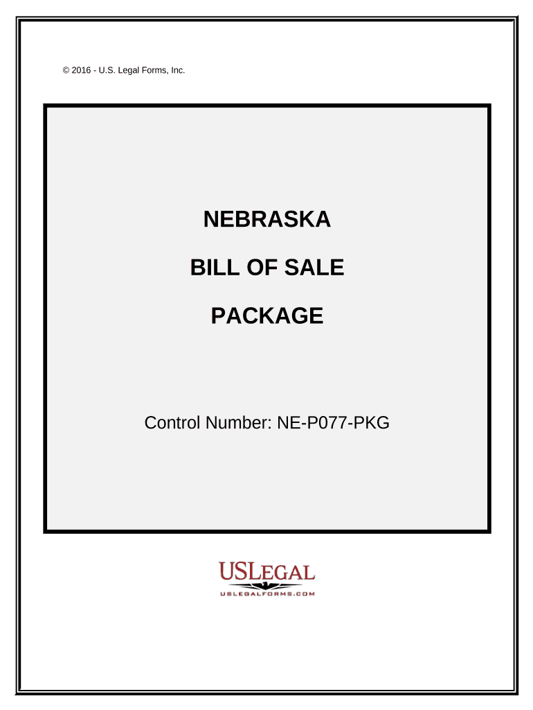 Ne Bill Sale  Form