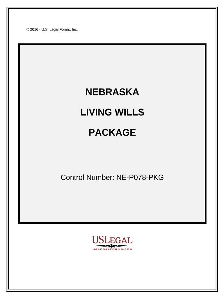 Living Wills and Health Care Package Nebraska  Form