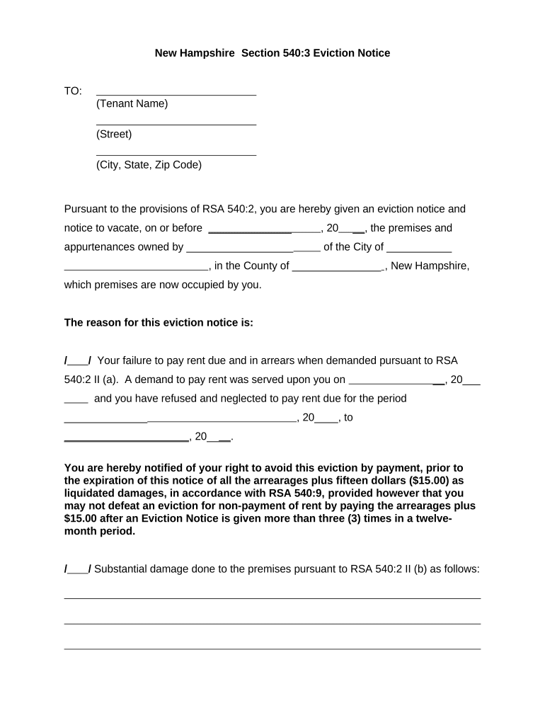 Nh 540  Form