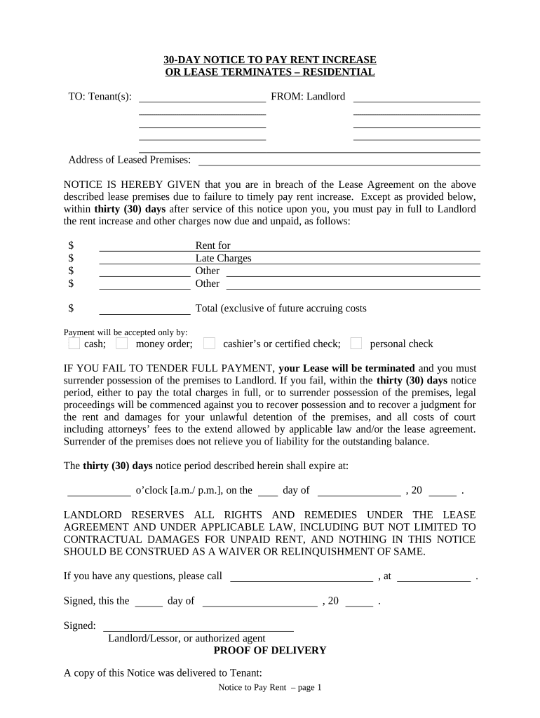 Nh 30 Day  Form