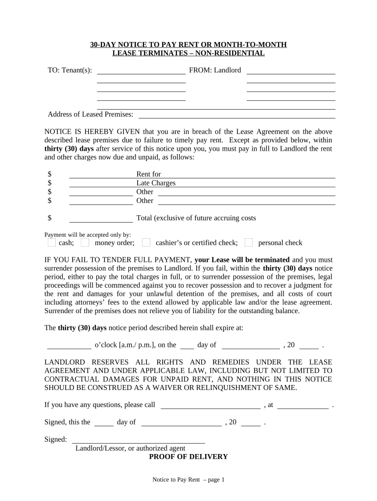 New Hampshire Lease  Form