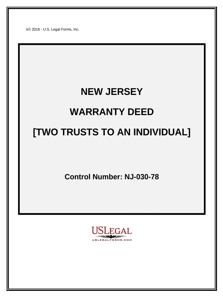 Nj Trusts  Form