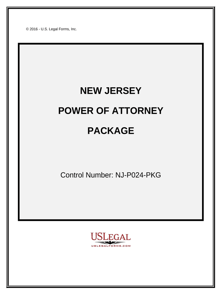 New Jersey Package  Form