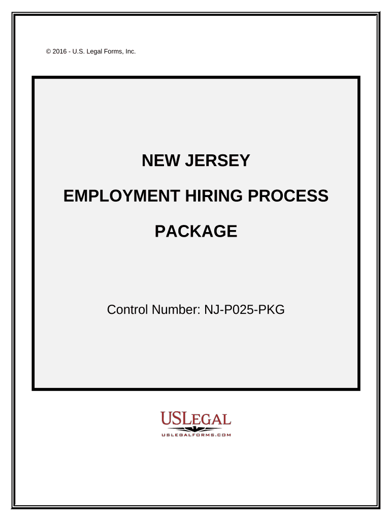 New Jersey Process  Form