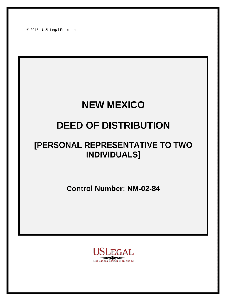 Nm Deed Personal  Form