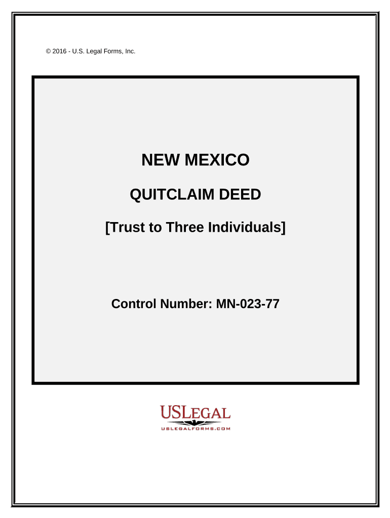 New Mexico Trust  Form