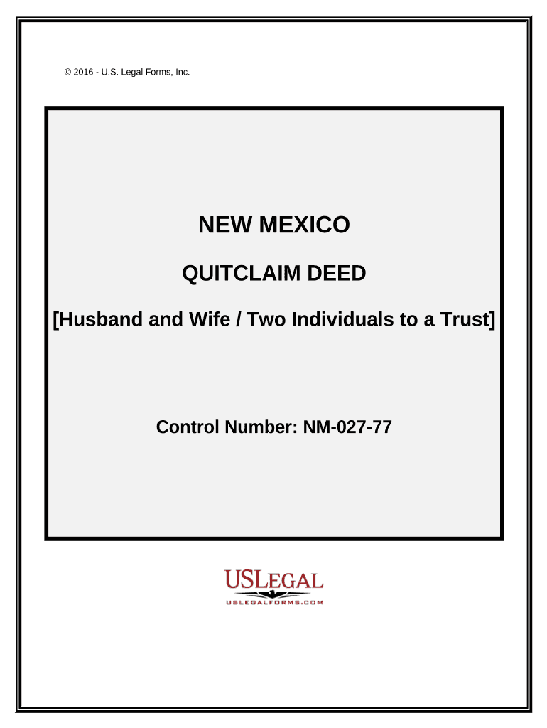 New Mexico Husband  Form