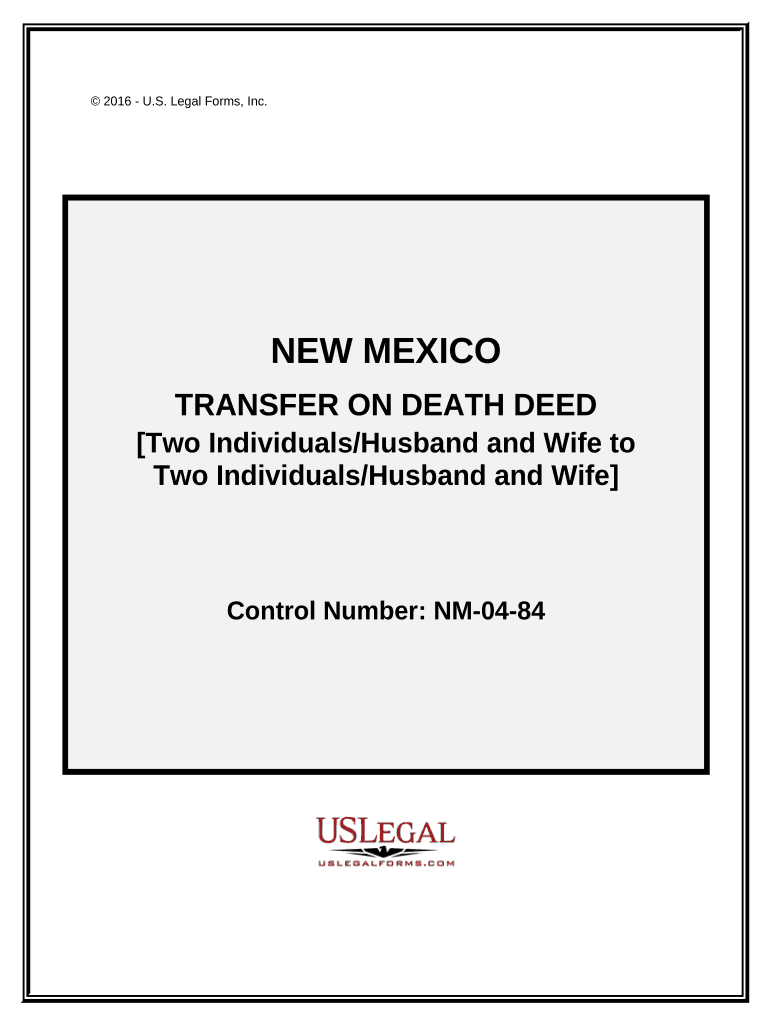 Transfer Death Deed Form