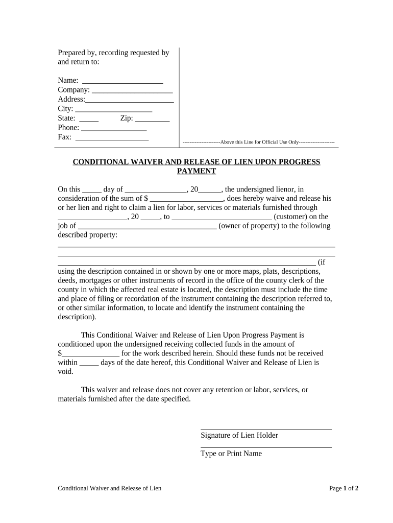 Nm Lien  Form