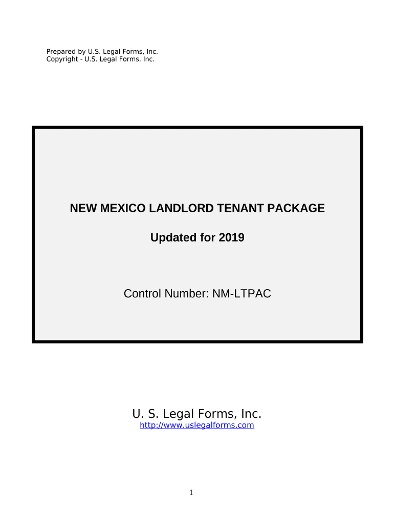 Nm Landlord Tenant  Form