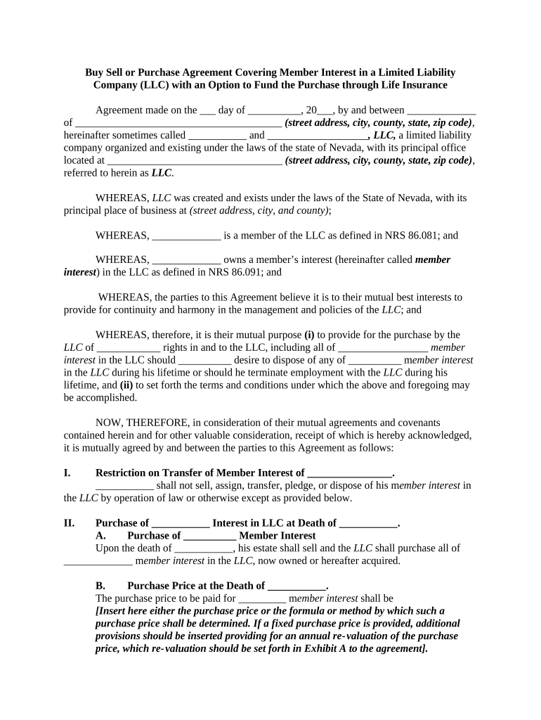 Nv Purchase  Form