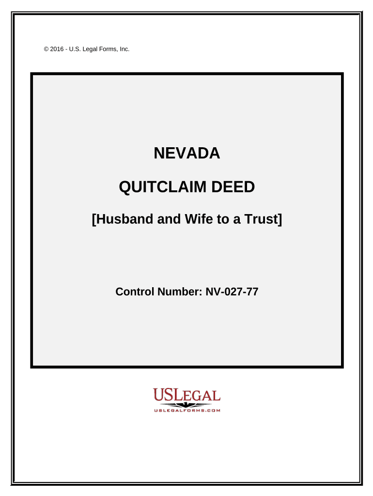 Nevada Deed Trust  Form