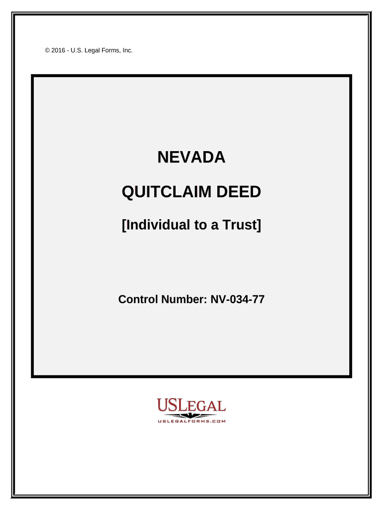 Nevada Deed Trust  Form