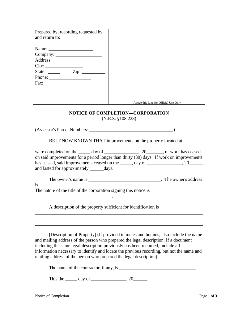 Nevada Llc Company  Form