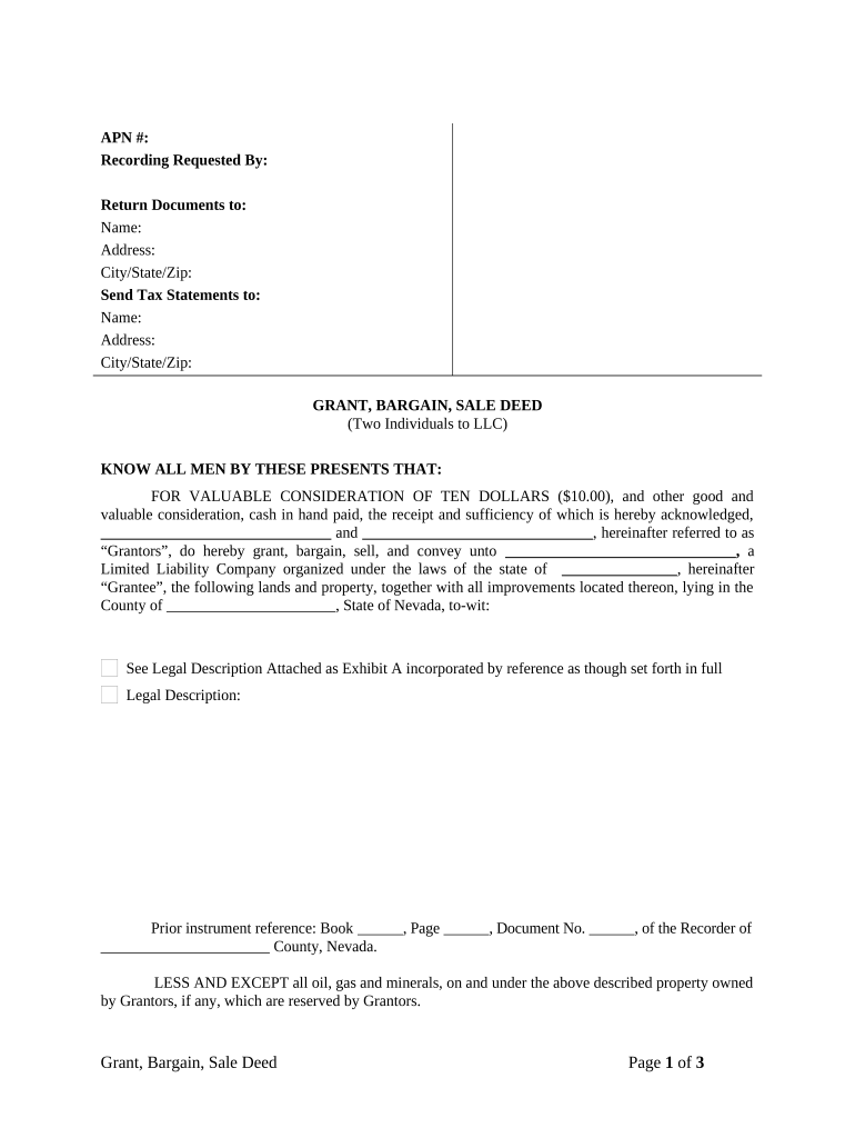 Nv Llc  Form