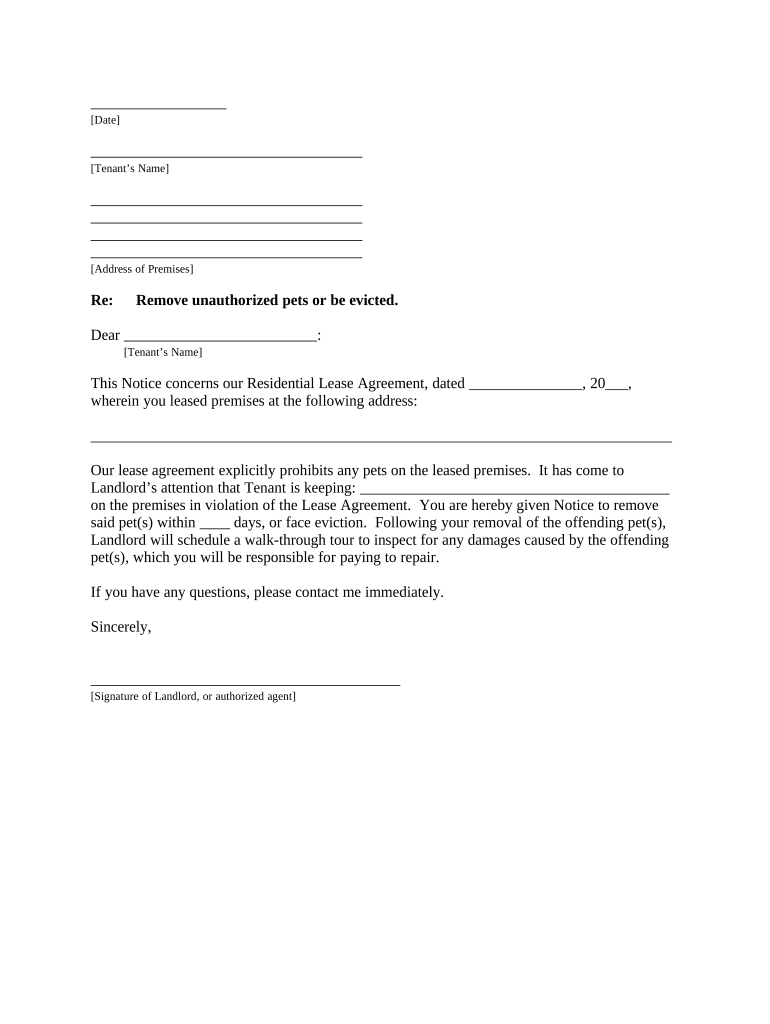 Nv Letter Landlord  Form