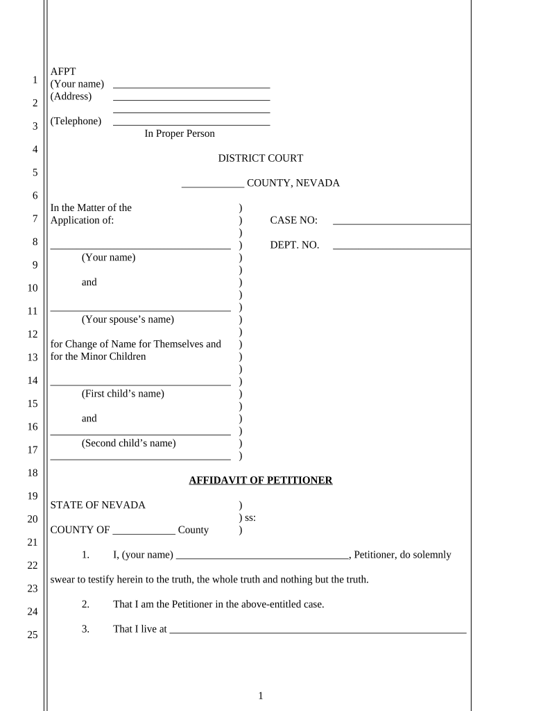 Nv Name Change  Form