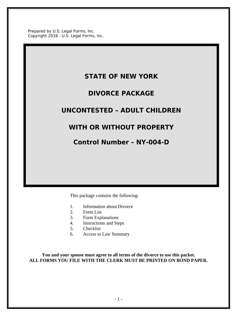 New York Form