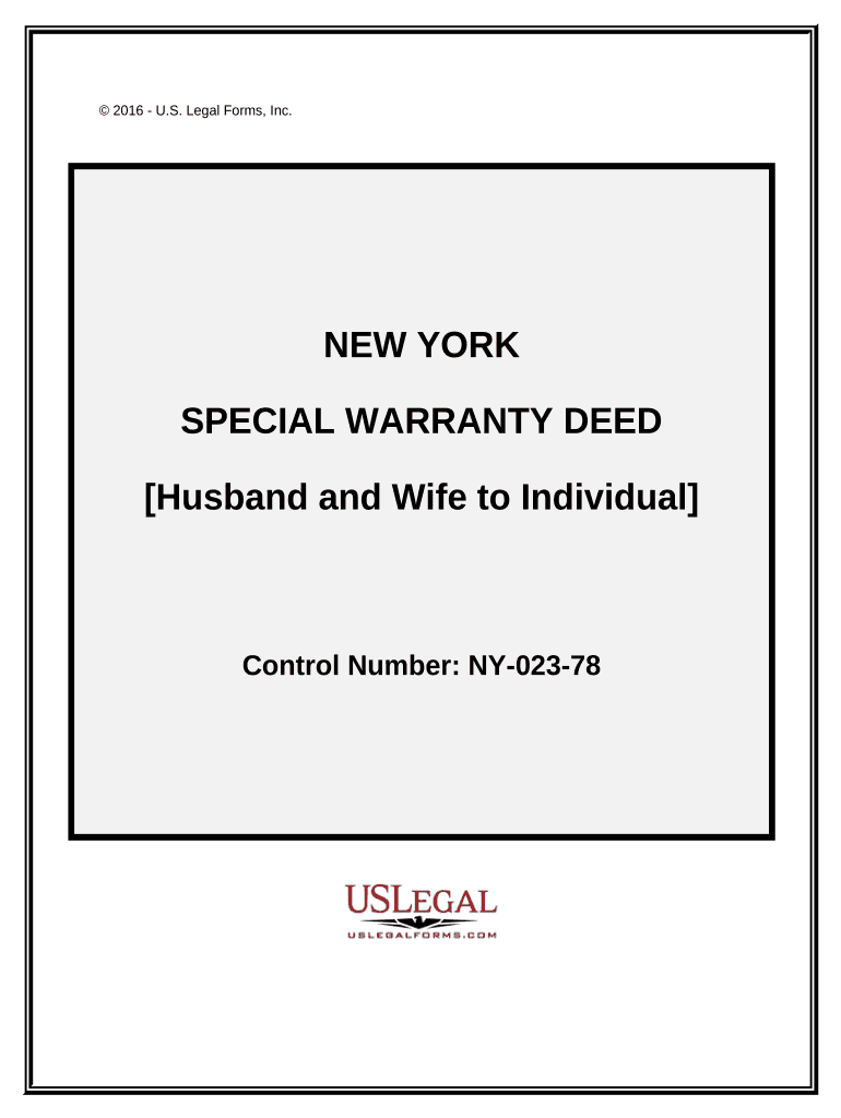 New York Warranty  Form
